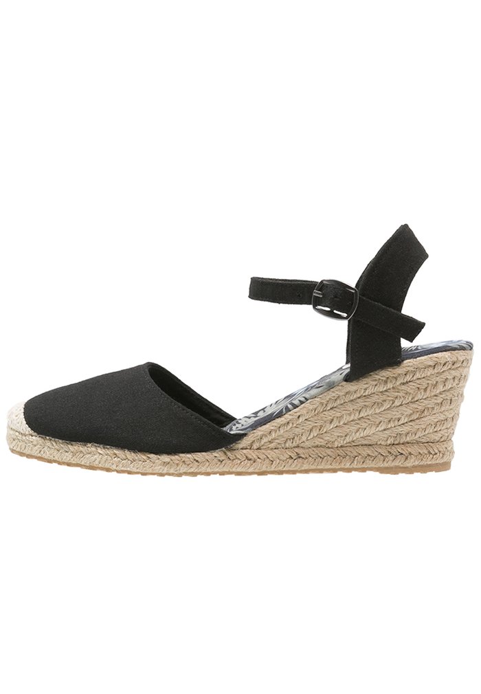 Sandales Anna Field Espadrillas Wedge Boucle Noir Femme | HMP-8238836